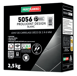 Joint carrelage déco 5056 ELIT - 2,5kg blanc - 2 à 6mm